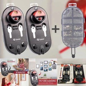 Picture Photo Frame Art Hanging & Leveling Tool Kit + 85 Pcs Hardware